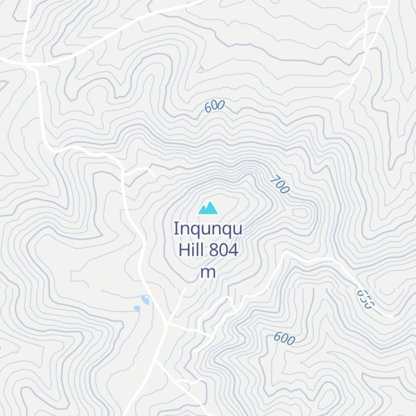 Map of Inqunqu Hill