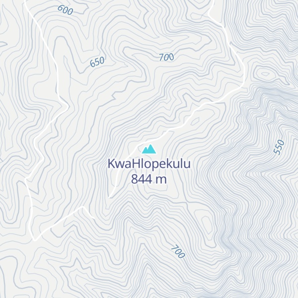 Map of KwaHlopekulu