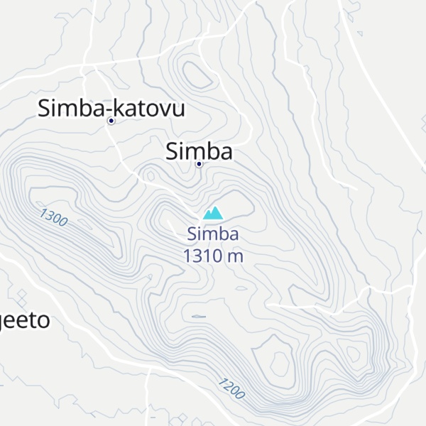 Map of Simba
