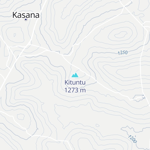 Map of Kituntu