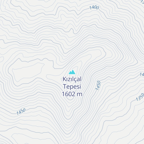 Map of Kızılçal Tepesi