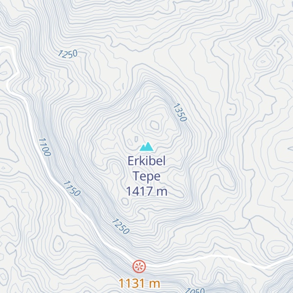 Map of Erkibel Tepe