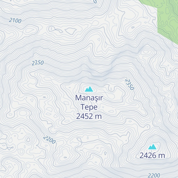 Map of Manaşır Tepe