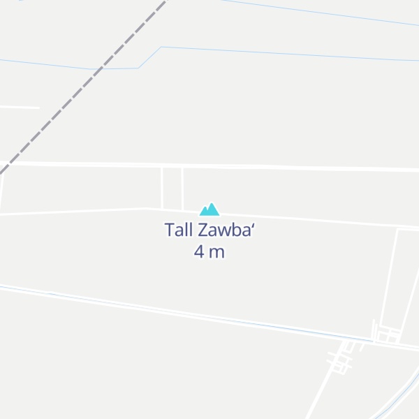 Map of Tall Zawba‘