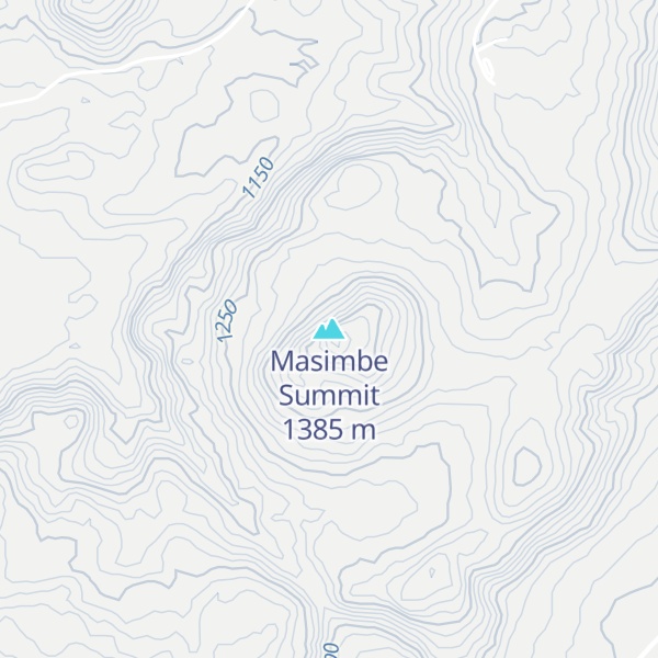 Map of Masimbe Summit