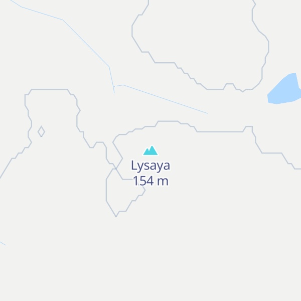 Map of Lysaya