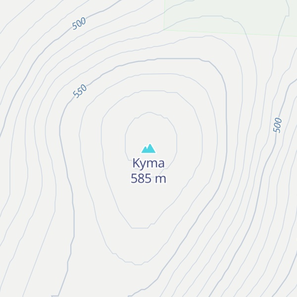 Map of Kyma