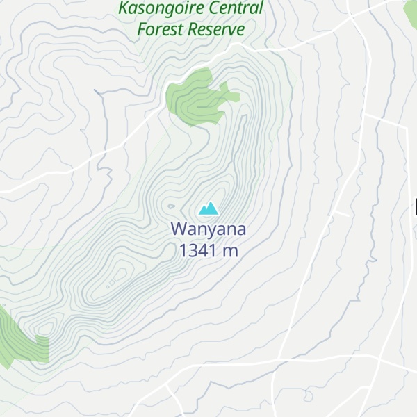 Map of Wanyana