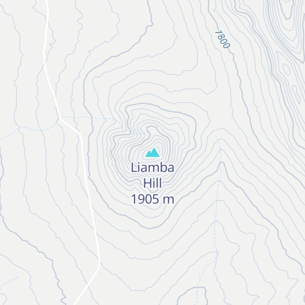 Map of Liamba Hill