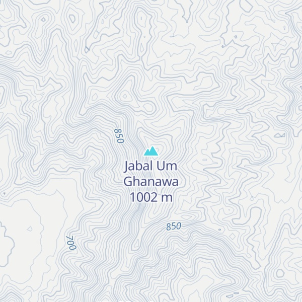 Map of Jabal Um Ghanawa
