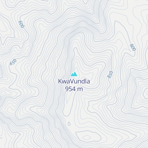 Map of KwaVundla