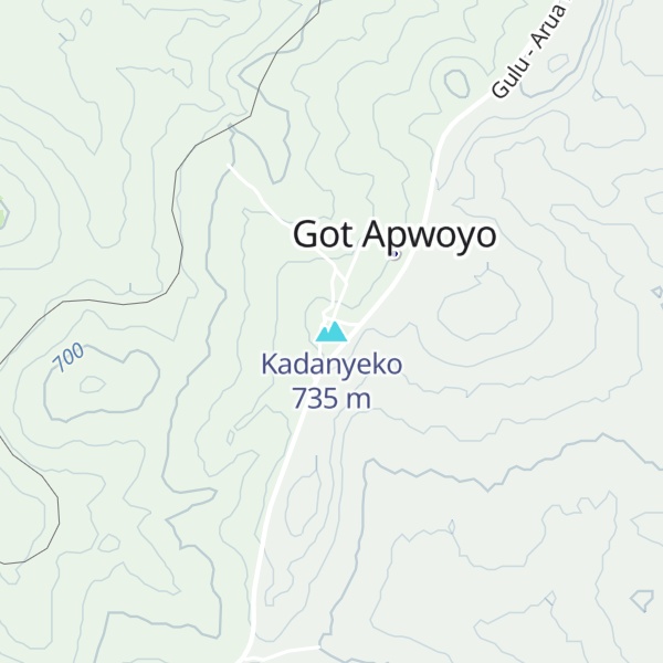 Map of Kadanyeko