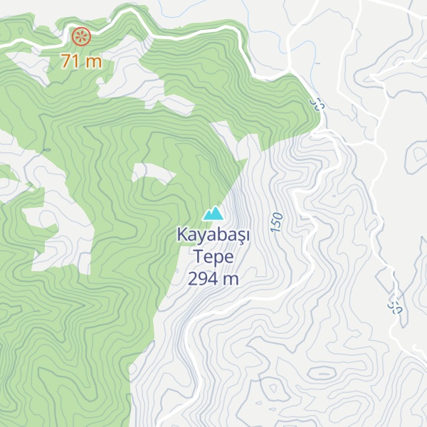 Map of Kayabaşı Tepe