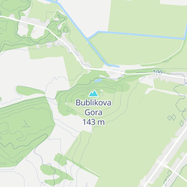 Map of Bublikova Gora