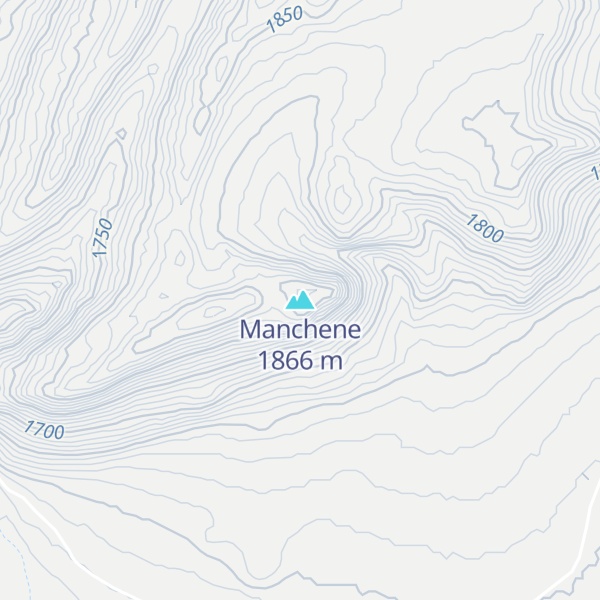 Map of Manchene