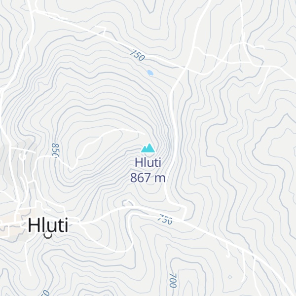 Map of Hluti