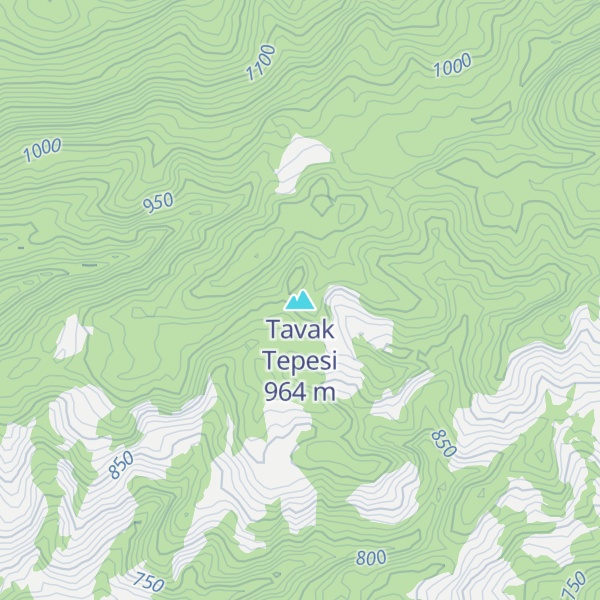 Map of Tavak Tepesi