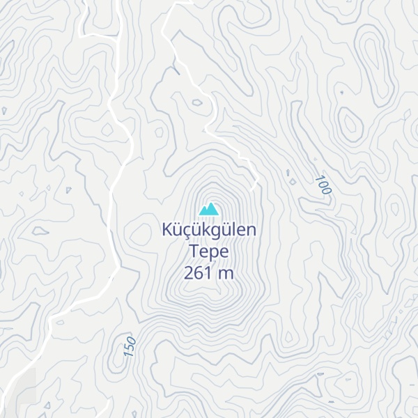 Map of Küçükgülen Tepe