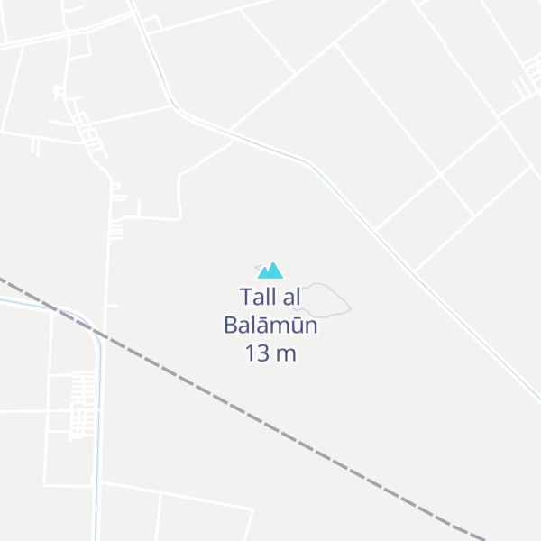 Map of Tall al Balāmūn
