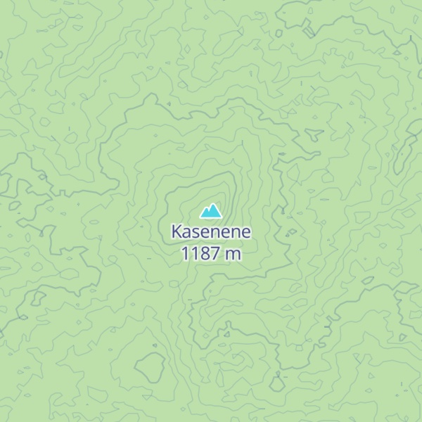 Map of Kasenene