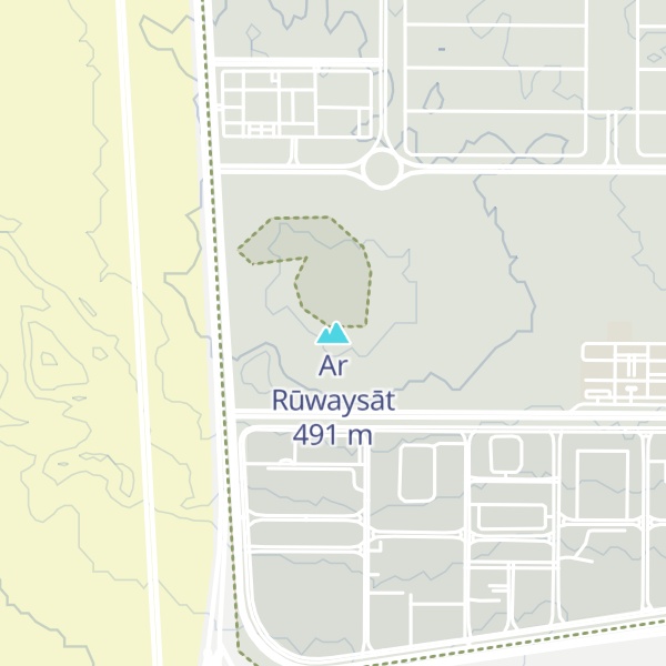 Map of Ar Rūwaysāt