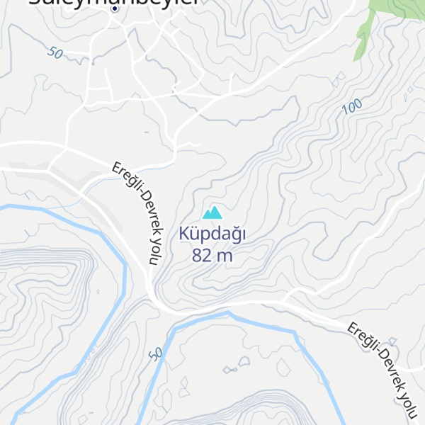Map of Küpdağı