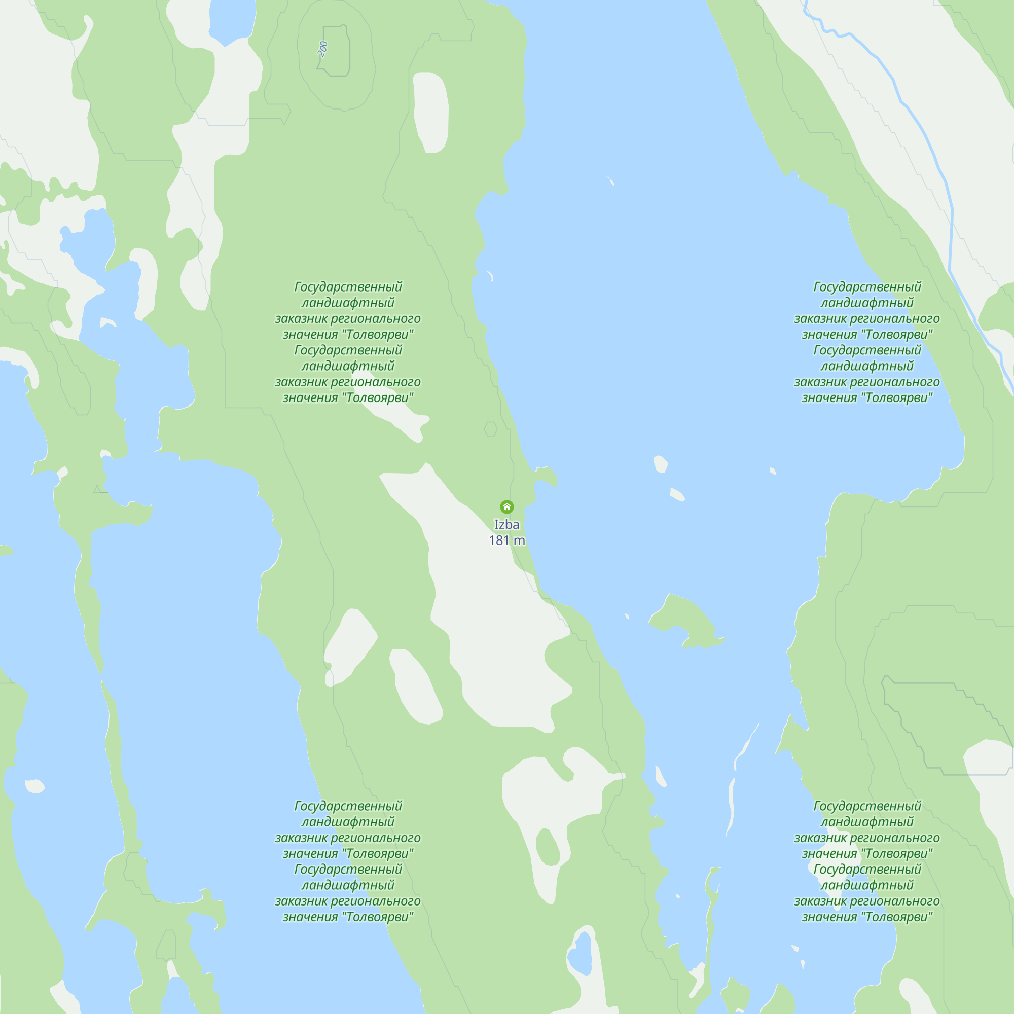 Izba map