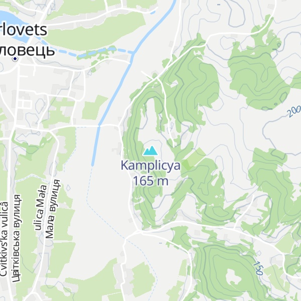 Map of Kamplicya