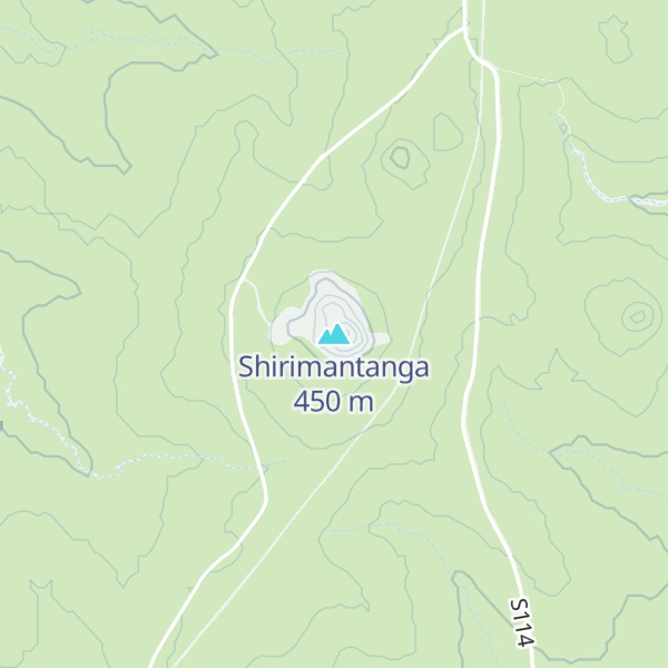 Map of Shirimantanga