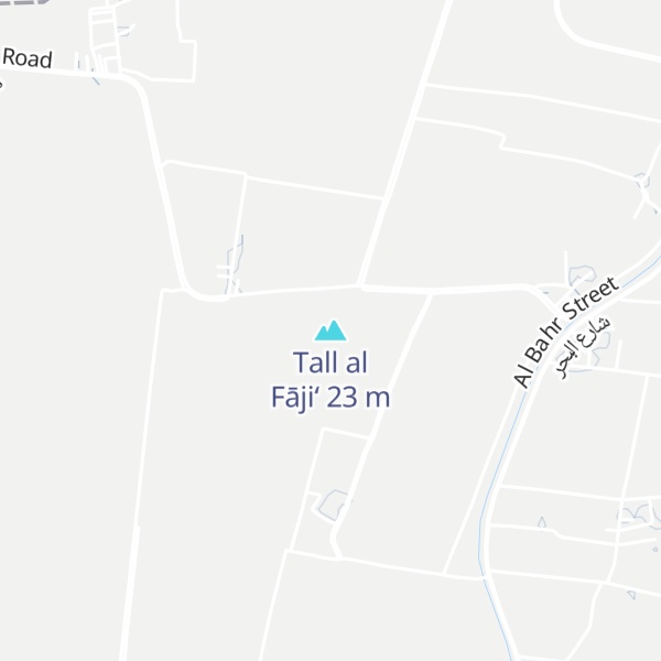 Map of Tall al Fāji‘
