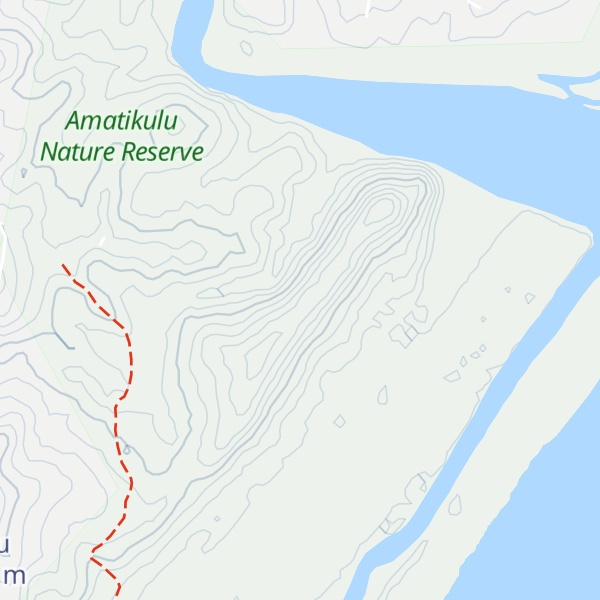 Map of Matigulu Bluff