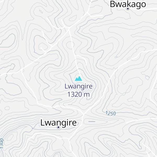 Map of Lwangire