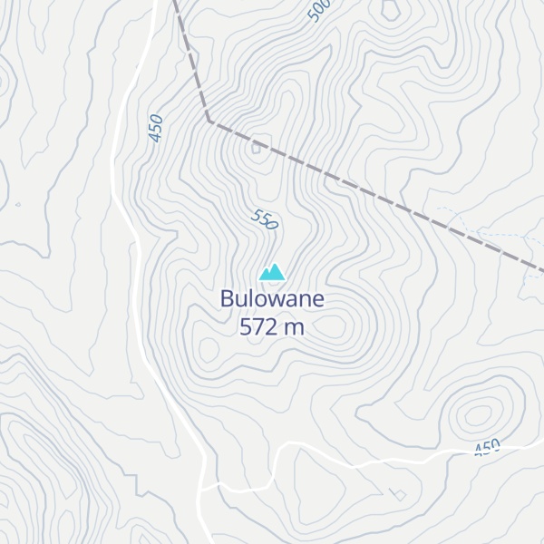 Map of Bulowane