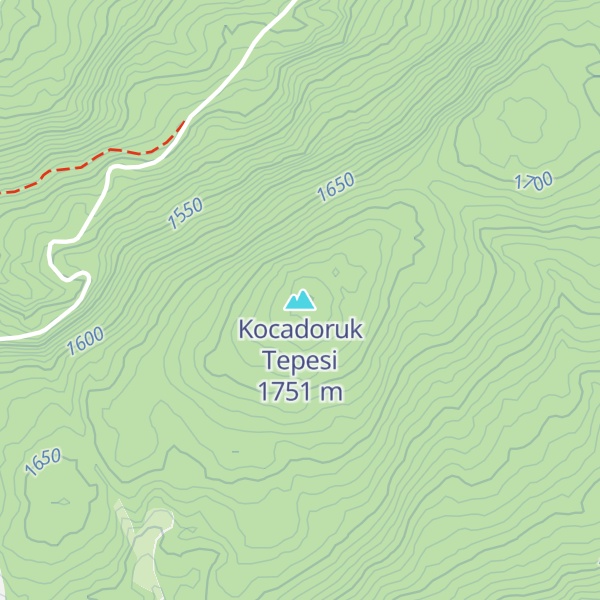 Map of Kocadoruk Tepesi