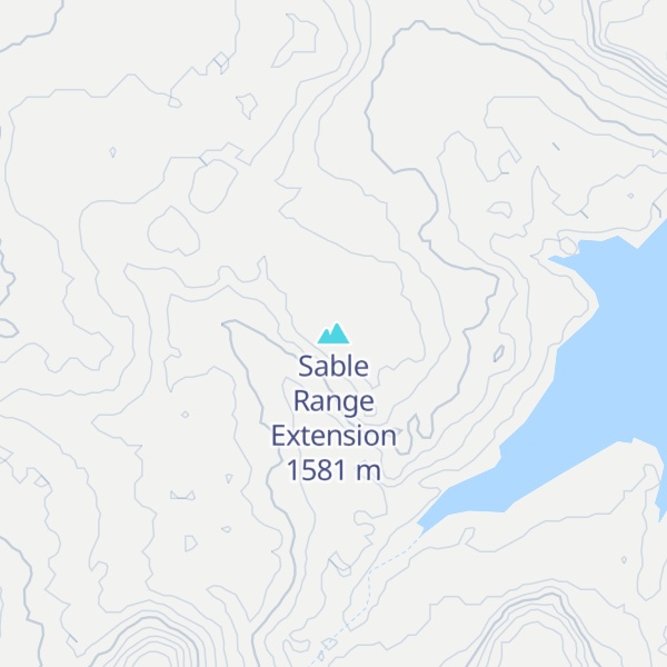 Map of Sable Range Extension
