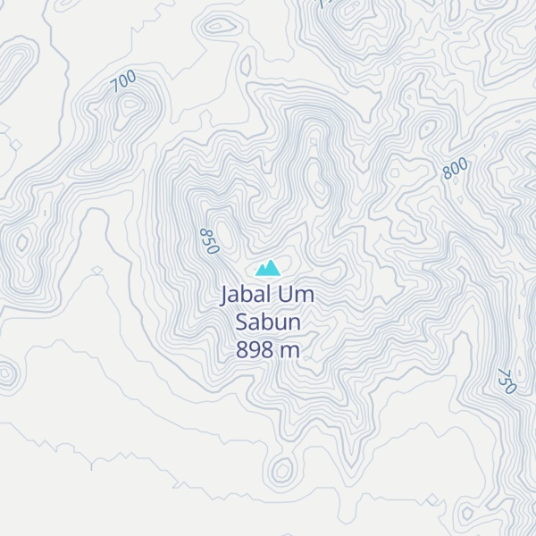 Map of Jabal Um Sabun