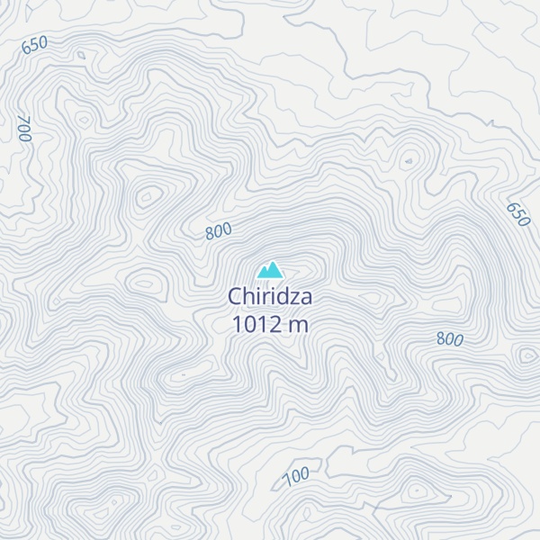 Map of Chiridza