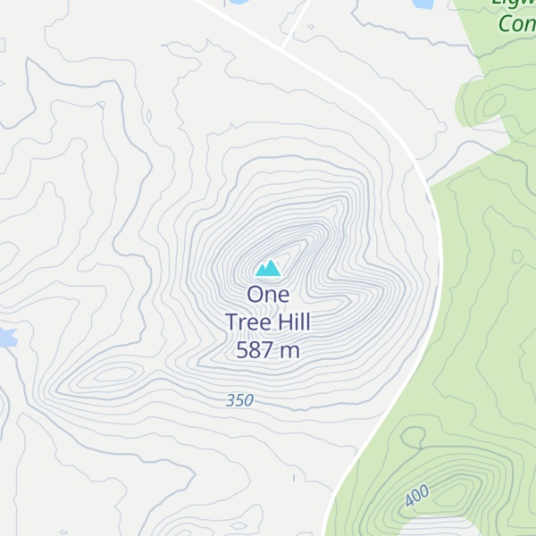 Map of One Tree Hill