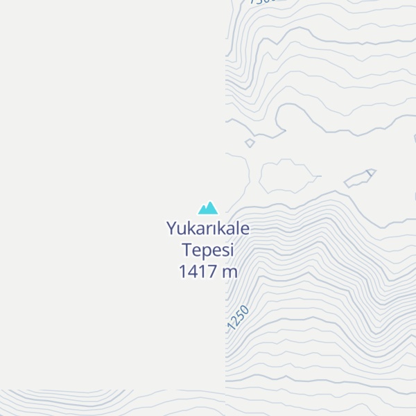 Map of Yukarıkale Tepesi