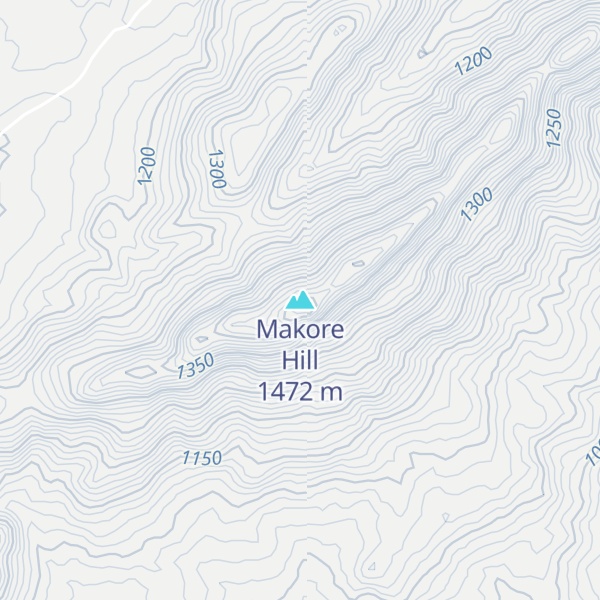 Map of Makore Hill
