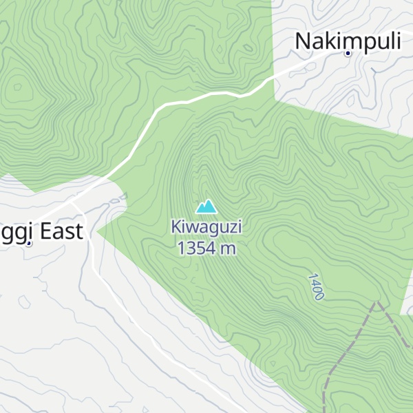 Map of Kiwaguzi