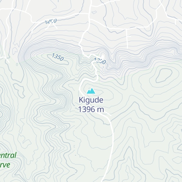 Map of Kigude
