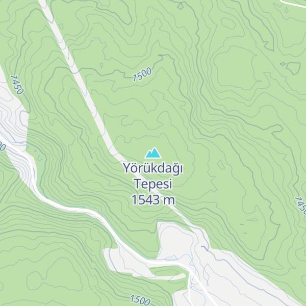 Map of Yörükdağı Tepesi