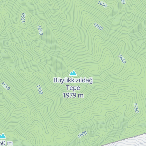 Map of Büyükkızıldağ Tepe