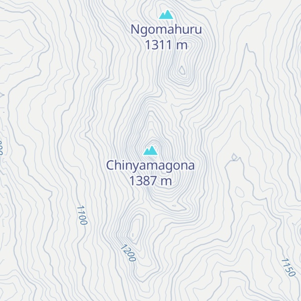 Map of Chinyamagona
