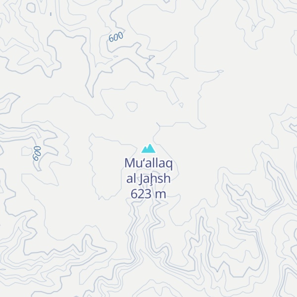 Map of Mu‘allaq al Jaḩsh