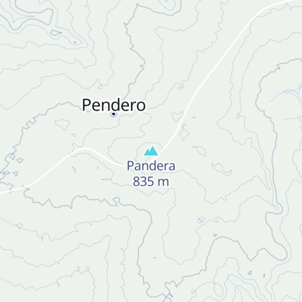 Map of Pandera