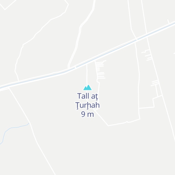 Map of Tall aţ Ţurḩah