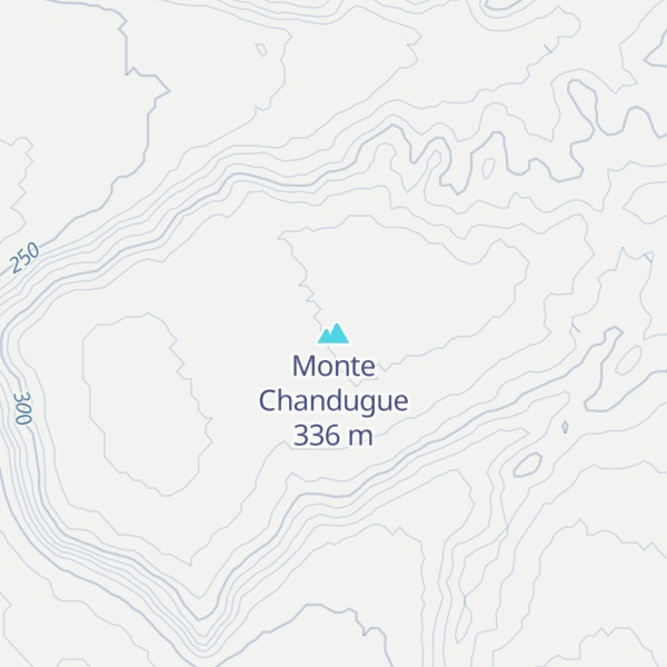 Map of Monte Chandugue