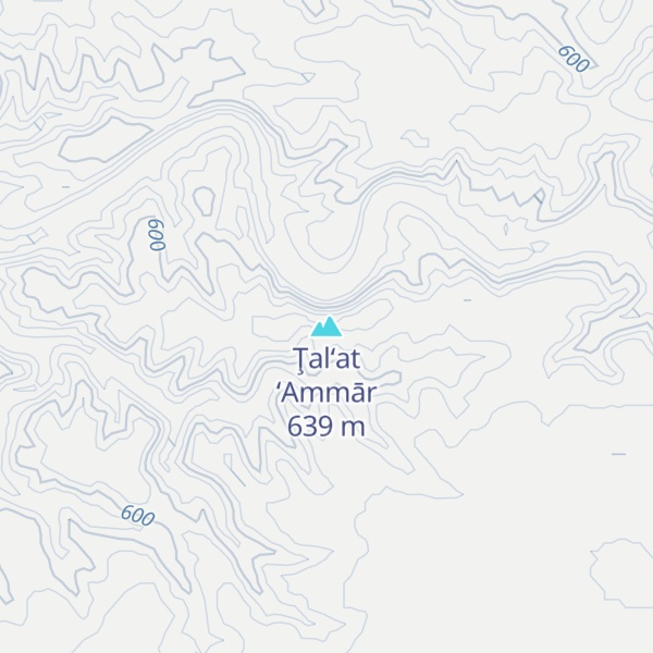 Map of Ţal‘at ‘Ammār